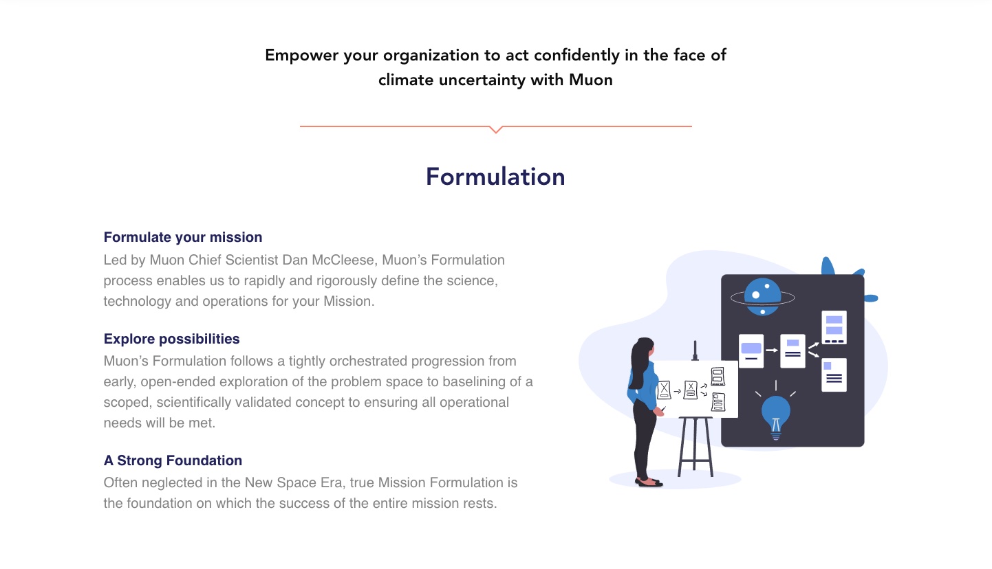 Products section